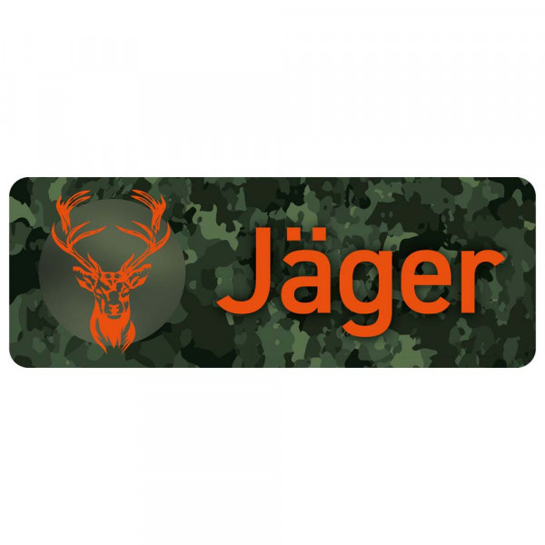 Magnetschild "Jäger"